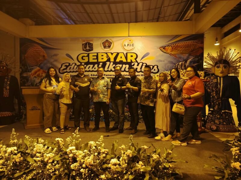 Foto: PWI Jaya tersebut menjadi sarana edukasi sekaligus memperkenalkan dunia ikan hias kepada generasi muda.