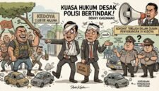 Foto: Ilustrasi menggambarkan situasi dugaan penyerangan terhadap dua advokat PT HD Arjuna di kawasan Club de Arjuna, Kedoya Selatan, Kebon Jeruk, Jakarta Barat, Minggu (13/9/2026) malam.
