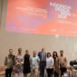 Foto: Sejumlah narasumber dan tokoh industri kreatif berfoto bersama dalam pembukaan Indonesia Design Week (IDW) 2026 di Indonesia Design District (IDD) PIK2, Tangerang, Banten, Jumat (18/9/2026).