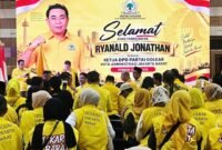 Ryanald Jonathan terpilih sebagai Ketua DPD Partai Golkar Jakarta Barat periode masa bakti 2025–2030, penetapan dilakukan secara aklamasi dalam rangkaian Musda XI DPD Partai Golkar Kota Administrasi Jakarta Barat pada Sabtu, 19 September 2026, di Hotel Grand Tjokro Jakarta.