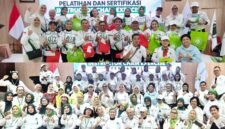 Foto:Peserta mengikuti Training of Trainers (TOT) Pelatihan Instruktur Senam Osteoporosis yang digelar Perkumpulan Warga Tulang Sehat Indonesia (Perwatusi) di Jakarta.