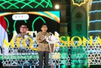 Menteri Koordinator Bidang Pembangunan Manusia dan Kebudayaan (Menko PMK) Pratikno membuka Musabaqah Tilawatil Qur’an (MTQ) Nasional XXXI Tahun 2026 di Simpang Lima, Kota Semarang, Jawa Tengah, Selasa (23/9).