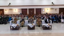 Foto:Sebanyak 100 mahasiswa dari sejumlah perguruan tinggi di wilayah Jakarta Pusat mengikuti Dialog Penguatan Ideologi dan Karakter Kebangsaan di Ruang Serbaguna Utama, Kantor Wali Kota Jakarta Pusat, Selasa (22/9/2026).