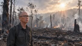 Foto: Pemerhati lingkungan dan budaya sekaligus Pendiri Komunitas Peduli Lingkungan (Kopling), Andy Java, menyerukan pentingnya kesadaran bersama dalam mencegah kebakaran hutan dan lahan (karhutla).