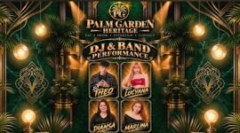 Foto: Palm Garden Heritage menyiapkan gelaran “DJ & Band Performance” untuk memeriahkan malam akhir pekan di Jakarta, Sabtu (26/9/2026).