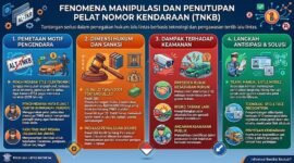 Kehadiran sistem Electronic Traffic Law Enforcement (ETLE) menjadi bagian dari upaya modernisasi penegakan hukum lalu lintas dengan mengandalkan teknologi. Namun, efektivitas sistem tersebut menghadapi tantangan dari praktik manipulasi dan penutupan Tanda Nomor Kendaraan Bermotor (TNKB) yang dilakukan sejumlah pengendara.