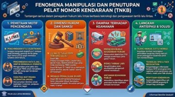 Kehadiran sistem Electronic Traffic Law Enforcement (ETLE) menjadi bagian dari upaya modernisasi penegakan hukum lalu lintas dengan mengandalkan teknologi. Namun, efektivitas sistem tersebut menghadapi tantangan dari praktik manipulasi dan penutupan Tanda Nomor Kendaraan Bermotor (TNKB) yang dilakukan sejumlah pengendara.