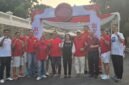 Foto: Jajaran BRI Cabang Pondok Indah bersama masyarakat mengikuti kegiatan Terongkong Merdeka Festival dalam rangka memeriahkan HUT ke-81 Kemerdekaan Republik Indonesia.