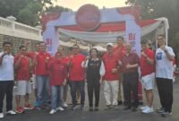 Foto: Jajaran BRI Cabang Pondok Indah bersama masyarakat mengikuti kegiatan Terongkong Merdeka Festival dalam rangka memeriahkan HUT ke-81 Kemerdekaan Republik Indonesia.
