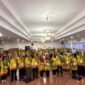 Foto: Sejumlah peserta berfoto bersama usai mengikuti Kongres dan Annual Meeting Perhimpunan Ahli Teknologi Pangan Indonesia (PATPI) 2026 di Kampus Universitas Sahid, Jakarta,