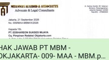 Foto: Surat Hal Jawab