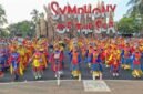 Foto: Ribuan penari dari berbagai negara memeriahkan penyelenggaraan 5th Indonesia International Culture Festival (IICF) 2026 di kawasan Symphony of the Sea, Ancol Taman Impian, Jakarta, Sabtu (12/9/2026). (Dok: Istimewa)