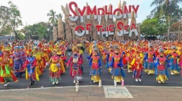Foto: Ribuan penari dari berbagai negara memeriahkan penyelenggaraan 5th Indonesia International Culture Festival (IICF) 2026 di kawasan Symphony of the Sea, Ancol Taman Impian, Jakarta, Sabtu (12/9/2026). (Dok: Istimewa)