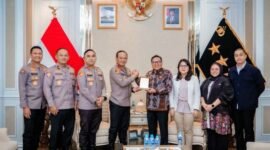 Foto: Kapolda Metro Jaya Komjen Pol. Asep Edi Suheri menerima audiensi jajaran pimpinan DPRD DKI Jakarta di Gedung Promoter Polda Metro Jaya, Selasa (15/9/2026). (Dok: Istimewa)