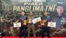 Foto: Teknisi KBR Madya Tk. II Korbrimob Polri, Kombes Pol. Rantau Isnur Eka, berhasil meraih sejumlah gelar juara pada Kejuaraan Panglima TNI Cup 2026 cabang tembak reaksi. (Istimewa)