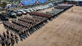 Foto: Polri menyiapkan pelayanan dan pengamanan dua pertandingan FIFA ASEAN Cup 2026 di Stadion Utama Gelora Bung Karno (SUGBK), Jakarta Pusat, Jumat (25/9/2026). (Istimewa)