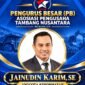Foto: Pengurus Besar (PB) Asosiasi Tambang Nusantara menunjuk Jainudin Karim, S.E., sebagai anggota kehormatan organisasi. (Istimewa)