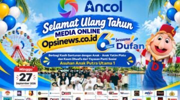 Foto: HUT ke-6, Opsinews.co.id Ajak Anak Yatim dan Kaum Duafa Rekreasi di Dufan Ancol. (Istimewa)