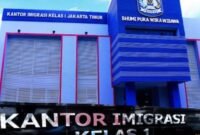 Foto: Kantor Imigrasi Kelas I TPI Jakarta Timur terus melakukan pembenahan dan inovasi pelayanan keimigrasian guna memberikan kemudahan akses bagi masyarakat.