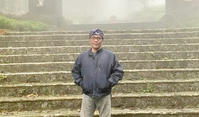 Foto: Yudhie Haryono analisis struktural Ichsanuddin Noorsy.