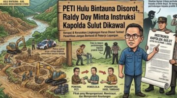 Foto: Ilustrasi aktivitas pertambangan emas tanpa izin (PETI) di kawasan Hulu Bintauna, Kabupaten Bolaang Mongondow Utara, yang menjadi sorotan. Pendiri Beranda Ruang Diskusi, Raldy Doy, meminta instruksi Kapolda Sulawesi Utara terkait penertiban PETI dan penyalahgunaan BBM bersubsidi dikawal secara konsisten.