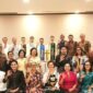 Foto: Panitia dan peserta persiapan kontingen Indonesia untuk Pèlerinage Militaire International (PMI) 2027 berfoto bersama usai rapat pleno dan Perayaan Ekaristi di Balai Kartini, Jakarta, Kamis (15/10/2026). 