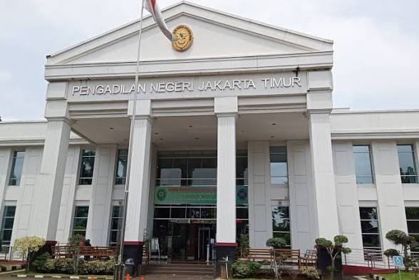 Foto: Gedung Pengadilan Negeri Jakarta Timur, tempat berlangsungnya proses persidangan perkara tindak pidana.