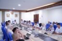 Foto: Wakil Wali Kota Administrasi Jakarta Timur, Kusmanto, memimpin sosialisasi aksi perubahan optimalisasi pelayanan hukum melalui inovasi Si Sakti Jaktim (Sarana Konsultasi dan Informasi Hukum Jakarta Timur) di Ruang Rapat Pangeran Jayakarta, Kantor Wali Kota Jakarta Timur, Rabu (21/10/2026). 