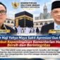 KINERJA KEMENTERIAN HAJI DAN UMRAH REPUBLIK INDONESIA DI BAWAH KEPEMIMPINAN MENTERI MOCHAMAD IRFAN YUSUF, ATAU GUS IRFAN, MENDAPAT APRESIASI DARI PAKAR DAN PENGAMAT HAJI, YAHYA MAYA SAKTI