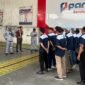 Foto: Peserta Parani Driver Academy mengikuti pengarahan dan pengenalan lingkungan kerja di Parani Service Center, Serang, Banten, Senin (26/10/2026). 