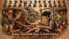 Foto: Pemerhati Lingkungan dan Budaya, Andy Java, menekankan pentingnya regenerasi dalam pelestarian budaya lokal.