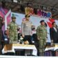 Foto: Sejumlah pejabat TNI, Polri, dan unsur pemerintah menghadiri kegiatan peringatan Sumpah Pemuda ke-98 Tahun 2026 di Kota Batam.