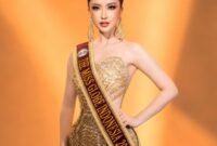 Foto: Verta Mega Arlinsa, wakil Indonesia di ajang The Miss Globe 2026, tampil anggun mengenakan busana bernuansa emas lengkap dengan mahkota dan selempang kebanggaan Indonesia. Kehadirannya di Phuket, Thailand, pada 24 Oktober hingga 7 November 2026, 