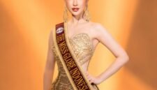 Foto: Verta Mega Arlinsa, wakil Indonesia di ajang The Miss Globe 2026, tampil anggun mengenakan busana bernuansa emas lengkap dengan mahkota dan selempang kebanggaan Indonesia. Kehadirannya di Phuket, Thailand, pada 24 Oktober hingga 7 November 2026,