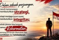 Foto: Irjen Pol (Purn) Heribertus Dahana Resmiwara atau Herry Dahana menyampaikan pesan reflektif tentang makna kepemimpinan. Menurutnya, strategi menjadi bagian penting dalam meraih kemenangan, tetapi integritas, komitmen, dan keteladanan merupakan fondasi utama untuk menjaga kepercayaan serta kehormatan seorang pemimpin. Jabatan bisa berganti, namun kehormatan akan melekat melalui sikap dan tindakan. Jakarta, Jumat (30/10/2026).