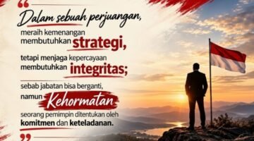 Foto: Irjen Pol (Purn) Heribertus Dahana Resmiwara atau Herry Dahana menyampaikan pesan reflektif tentang makna kepemimpinan. Menurutnya, strategi menjadi bagian penting dalam meraih kemenangan, tetapi integritas, komitmen, dan keteladanan merupakan fondasi utama untuk menjaga kepercayaan serta kehormatan seorang pemimpin. Jabatan bisa berganti, namun kehormatan akan melekat melalui sikap dan tindakan. Jakarta, Jumat (30/10/2026).