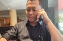 Foto: Perwakilan Manajemen Citi M Hotel, Anang, menyampaikan imbauan kepada masyarakat agar lebih waspada terhadap dugaan penipuan pemesanan kamar hotel secara online yang mengatasnamakan Citi M Hotel, Jakarta Pusat, Sabtu (3/10/2026).