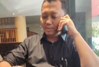 Foto: Perwakilan Manajemen Citi M Hotel, Anang, menyampaikan imbauan kepada masyarakat agar lebih waspada terhadap dugaan penipuan pemesanan kamar hotel secara online yang mengatasnamakan Citi M Hotel, Jakarta Pusat, Sabtu (3/10/2026).
