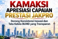 Foto; KAMAKSI mengapresiasi capaian prestasi PT Jakarta Propertindo (Perseroda) atau Jakpro dalam pengembangan infrastruktur perkotaan dan transportasi publik. Kaukus Muda Anti Korupsi (KAMAKSI) mendorong Jakpro untuk terus memperkuat inovasi serta menerapkan tata kelola perusahaan yang transparan, profesional, dan akuntabel agar setiap capaian memberikan manfaat nyata bagi masyarakat Jakarta.