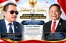 Foto: Komisaris Utama PT Kertas Nusantara Indonesia, Prof. Dr. H. Tubagus Bahrudin, S.E., M.M., menyampaikan ucapan selamat kepada Jenderal TNI (Purn.) Dudung Abdurachman atas kepercayaan yang diberikan Presiden Prabowo Subianto untuk mengemban amanah sebagai Menteri Koordinator Bidang Politik dan Keamanan (Menko Polkam) Republik Indonesia. (Istimewa)