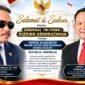 Foto: Komisaris Utama PT Kertas Nusantara Indonesia, Prof. Dr. H. Tubagus Bahrudin, S.E., M.M., menyampaikan ucapan selamat kepada Jenderal TNI (Purn.) Dudung Abdurachman atas kepercayaan yang diberikan Presiden Prabowo Subianto untuk mengemban amanah sebagai Menteri Koordinator Bidang Politik dan Keamanan (Menko Polkam) Republik Indonesia. (Istimewa)