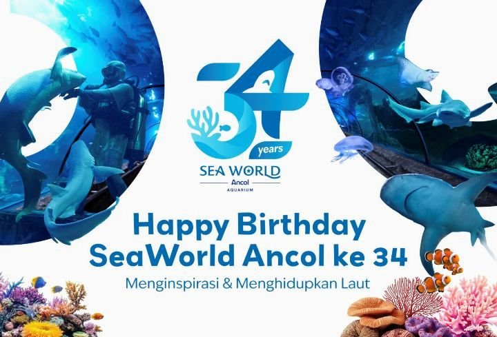 Foto: Sea World Ancol Rayakan HUT ke-34 dengan Semangat Menginspirasi dan Menghidupkan Laut. (Istimewa)