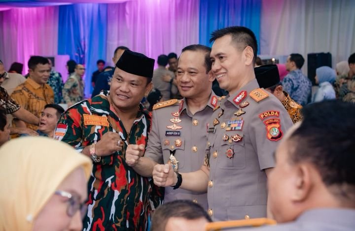 Foto: Suasana Kebersamaan Warnai Pisah Sambut Pimpinan Polda Metro Jaya. (Istimewa)