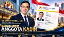 Foto: Direktur Utama sekaligus Chief Executive Officer (CEO) PT Brawijaya Mataram Nusantara, Rd Sandy M.I. Tumiwa, S.H., resmi menjadi anggota Kamar Dagang dan Industri (KADIN), Rabu (14/10/2026). (Istimewa)