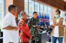 Dari kiri ke kanan: Penulis, Brigjen (Purn.) Achmad Yurianto (Alm. Jubir Covid-19), Kolonel Kristomei Sianturi (Satgas Komunikasi Publik Covid 19, Letjen Doni Monardo (Alm. Kepala BNPB)