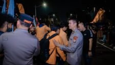 Foto: Polda Metro Jaya mengapresiasi seluruh elemen masyarakat yang menyampaikan aspirasi secara tertib dan damai di kawasan Gedung DPR/MPR RI, Silang Monas, serta sejumlah titik lainnya di Jakarta, Selasa (20/10/2026). (Istimewa)