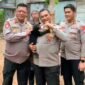 Foto: Polri selamatkan anak beruang madu di Karhutla Kalimantan Tengah, Jumat (23/10/2026). (Istimewa)