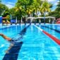 Foto: Aksi pertama berupa renang estafet selama 24 jam tanpa henti dilaksanakan pada Sabtu, 24 Oktober 2026, di kolam tanding Atlantis Water Adventure. Sebanyak 21 perenang yang merupakan lifeguard. (Dok: Fahmy/okj)