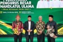 Foto: (kiri-kedua ) Ketua Pengurus Wilayah Nahdlatul Ulama (PWNU) Provinsi Papua Pegunungan, H. Abdul Qahar Yelipele, M.Pd.I. (Istimewa)