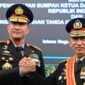Foto: Pisah sambut Kapolri dari Jenderal Listyo Sigit kepada Jenderal Suyudi Aryo Seto. (Istimewa)